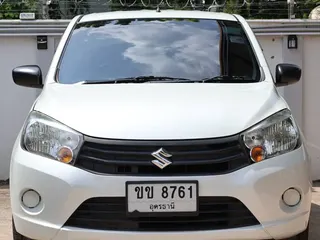 Suzuki Celerio สีขาว ด้านหน้า